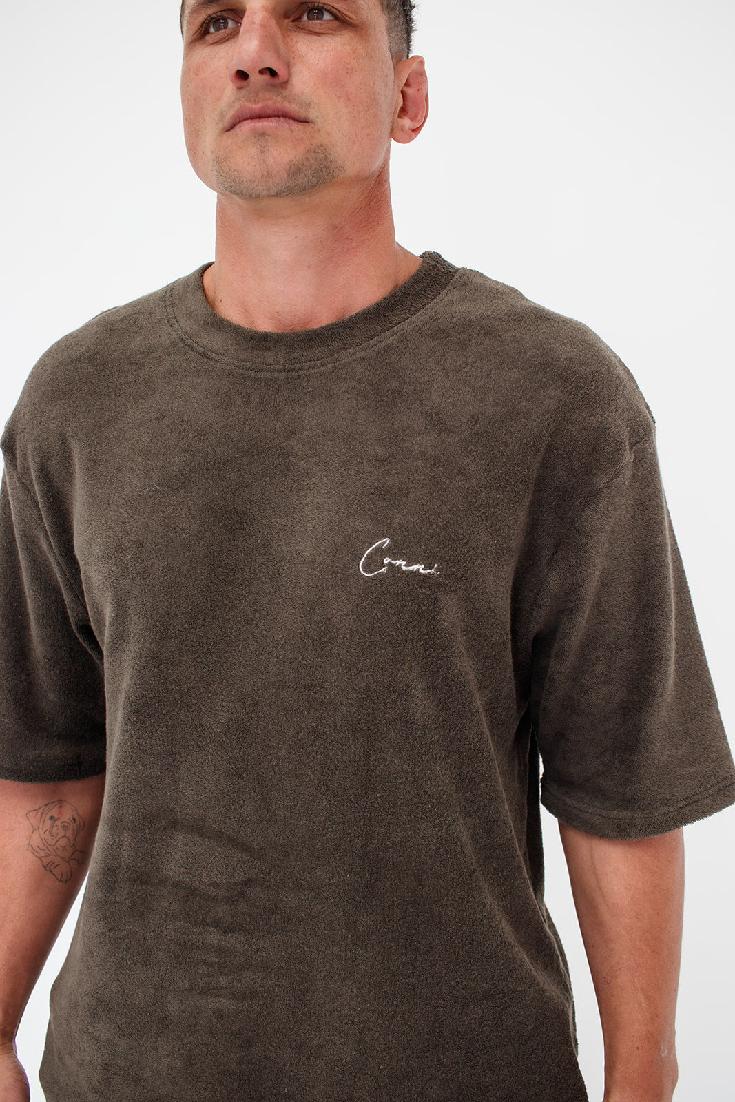 LIFESTYLE TERRY TOWEL SHORT - OLIVE