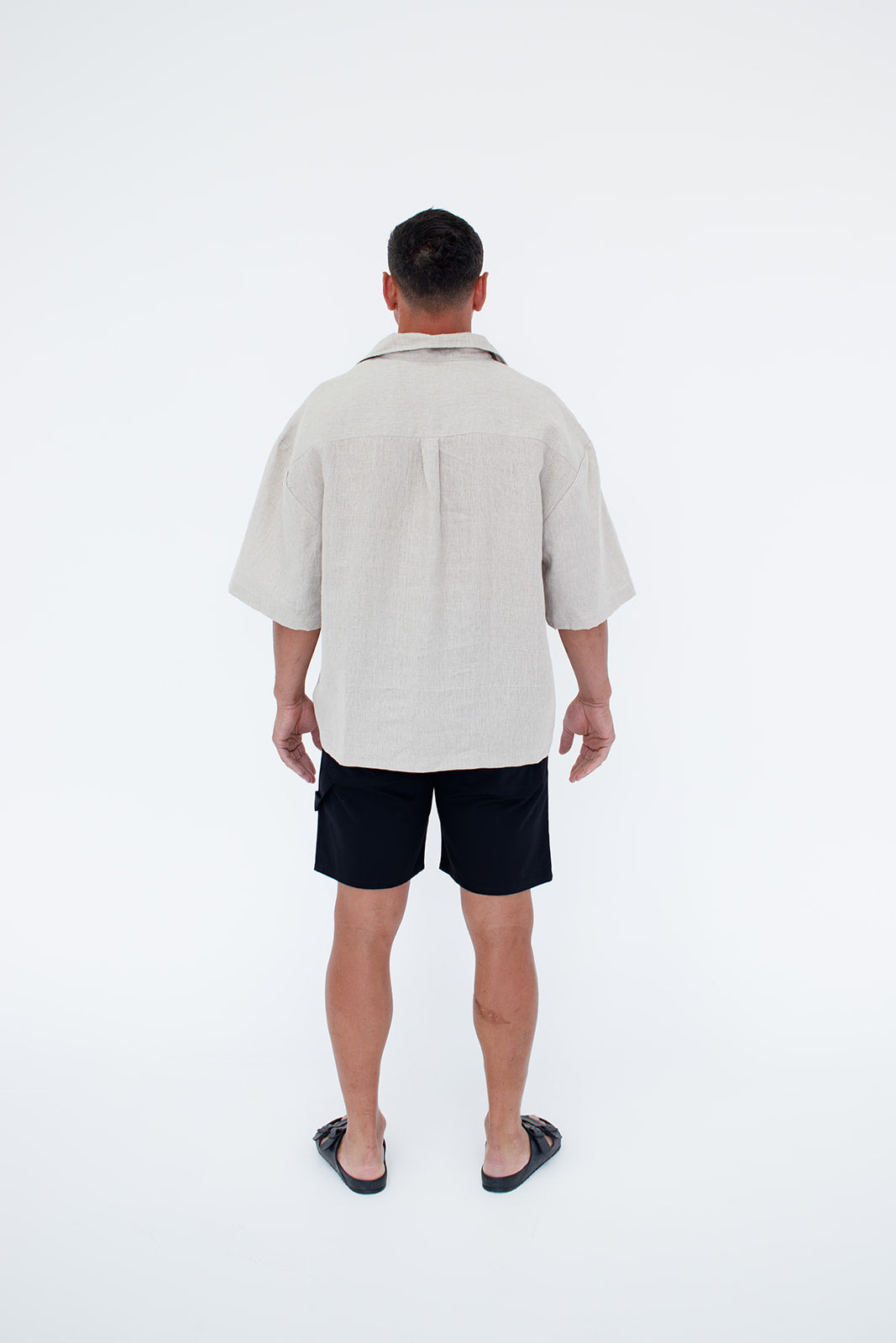 WEEKENDER LINEN SHIRT - NATURAL