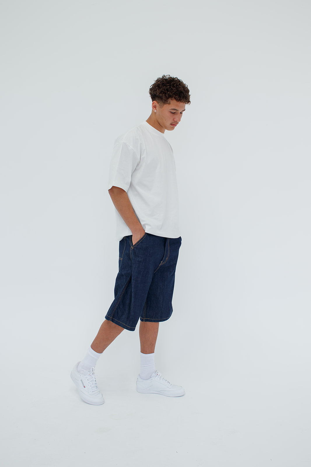 BERMUDA SHORT - INDIGO